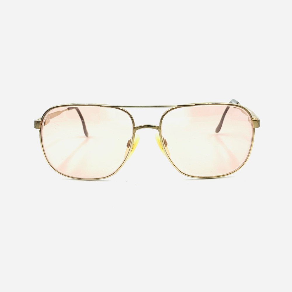 Vintage Marcolin F9 Gold Bronze Sunglasses Frames
